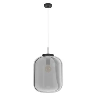 EGLO 39674 LAMPA BULCIAGO OPRAWA WISZĄCA HL/1 E27 Ø350 SCHWARZ/SW-TRANS.BULCIAGO
