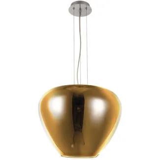 AZZARDO AZ3180 BALORO M GOLD DECORATIVE LAMP
