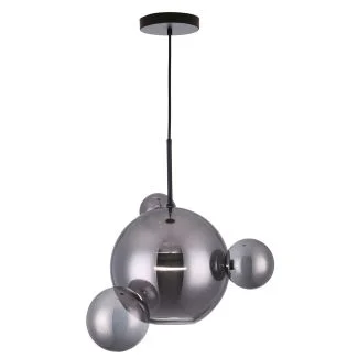 REALITY 338111-02 Multiverse lampa wisząca LED czarna