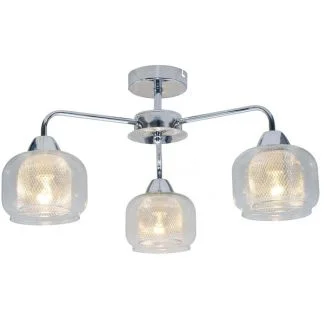 CANDELLUX 33-67081 RAY AMPLA 3X40W E14 CHROM