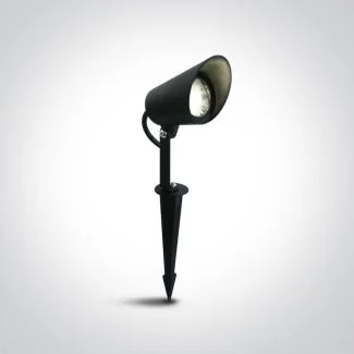 ONE LIGHT 67458/B/W Moira czarna lampa ogrodowa LED 3000K 8W IP67 24V DC, kolec