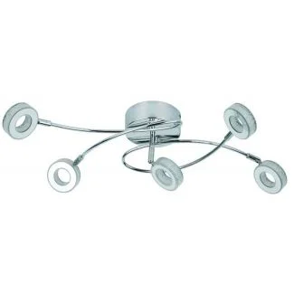 CANDELLUX 98-66039 VINOLA PLAFON 5X5W LED CHROM 3000K