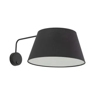 TK-LIGHTING 11343 FORMO BLACK KINKIET 1XE27