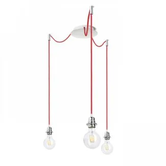 RENDL R11785 KOMBIX 3 wisząca sada CHP+CZK+CHO 230V E27 3x28W