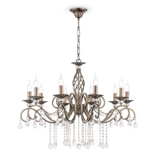 MAYTONI RC247-PL-10-R Royal Classic Grace Chandelier Brass