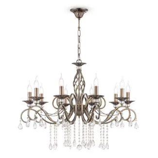 MAYTONI RC247-PL-10-R Royal Classic Grace Chandelier Brass