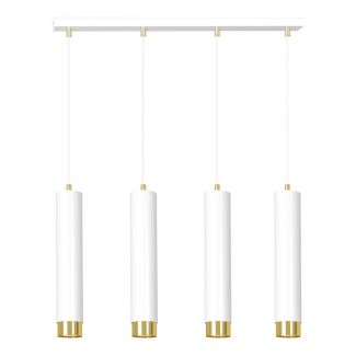 EMIBIG 642/4 LAMPA WISZĄCA KIBO 4 WH/GOLD