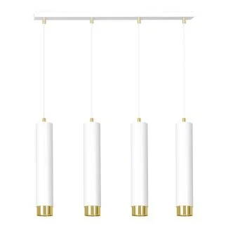 EMIBIG 642/4 LAMPA WISZĄCA KIBO 4 WH/GOLD