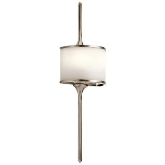 ELSTEAD Mona KL-MONA-S-CLP 2 Light Wall Light - Classic Pewter