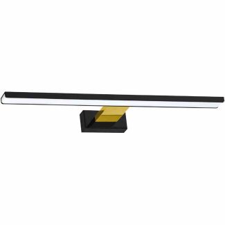 MILAGRO ML7885 KINKIET SHINE BLACK/GOLD 13,8W LED