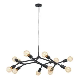 EGLO 98347 LAMPA BOCADELLA OPRAWA WISZĄCA HL/12 E27 SCHWARZ BOCADELLA