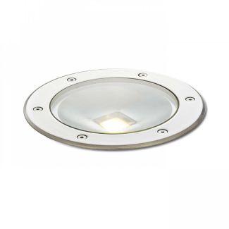 RENDL R10532 TERRA do wbudowania stal nierdzewna 230V LED 20W 120° IP65 3000K