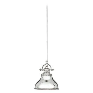 ELSTEAD EMERY QZ/EMERY/P/S IS 1Lt Mini Pendant