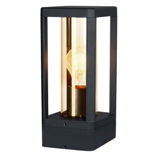 CANDELLUX 51-32454 Cissus lampa ogrodowa stojąca 12x24cm czarny 1x60W E27 IP54