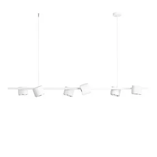 ALDEX 1046K LAMPA WISZĄCA BOT 6 BIAŁA