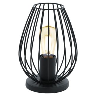 WYPRZEDAŻ EGLO 49481 LAMPA NEWTOWN OPRAWA STOŁOWA TL/1 E27 SCHWARZ NEWTOWN