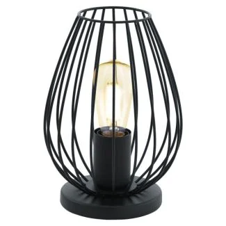 WYPRZEDAŻ EGLO 49481 LAMPA NEWTOWN OPRAWA STOŁOWA TL/1 E27 SCHWARZ NEWTOWN