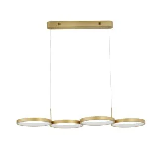 Luces Exclusivas GARCIA LE42828 LAMPA WISZĄCA LED złoty