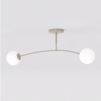 EMIBIG 1685/2 PREGOS 2 MOKKA OPAL LAMPA SUFITOWA