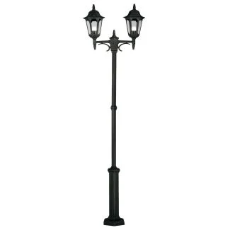 ELSTEAD PARISH PR8 BLACK Lamp Post