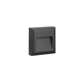 AZZARDO AZ4510 AFI 3000K DGR TECHNICAL WALL DARK GREY