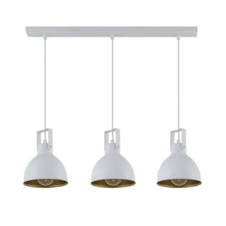 Sigma 32263 MARS 3 lampa wisząca prosty biały/złoty
