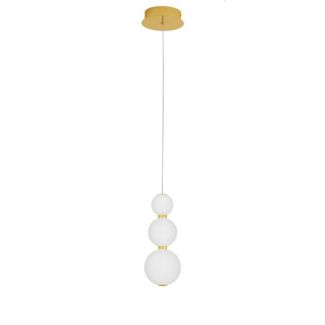 Luces Exclusivas ADAN LE43215 LAMPA WISZĄCA LED złoty