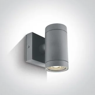 ONE LIGHT 67130E/G Lido K1 szary zewnętrzny cylinder ścienny 35W MR16 GU10