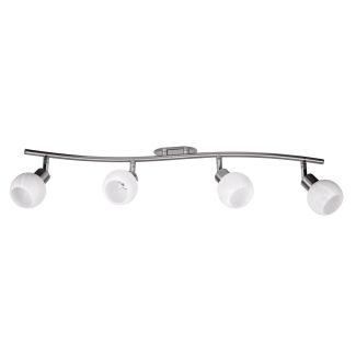 CANDELLUX 94-07162 ALABASTER LISTWA 4X40W G9 SATYNA+CHROM