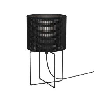 LUMINEX 5299 lampka gab. Loft shade black, shade dia 180, h 150 black 1xE27