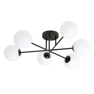 EMIBIG 1232/6 LAMPA SUFITOWA ROMA 6 BL OPAL