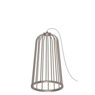 ANTIGO Lampa podłogowa no. moon I F - Platyna mat (650 mm) 2009