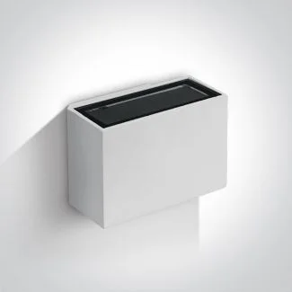 ONE LIGHT 67374/W/W Solomos biały kinkiet LED 3000K 2x3W IP54