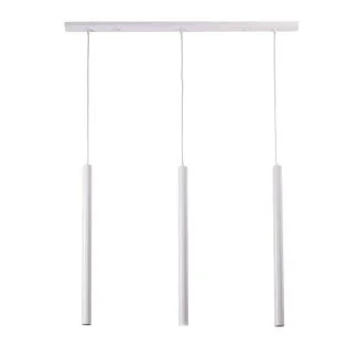 ANTIGO Lampa wisząca Yabu 3 - Biała (700 mm) 7574