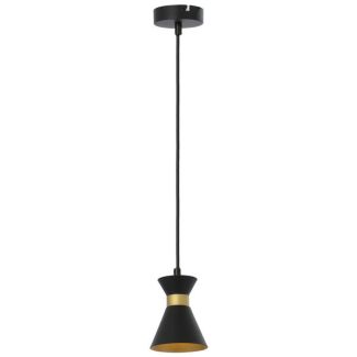 REALITY 335701-02 Breda - lampa wisząca 1 płomienna czarno/złota