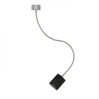 RENDL R12932 LOYD LED I sufitowa czarna nikiel mat 230V LED 4.5W 3000K