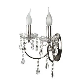CANDELLUX 22-96138 AURORA KINKIET 2*40W E14 CHROM