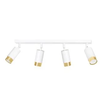 EMIBIG 963/4 LAMPA SUFITOWA HIRO 4 WH/GOLD