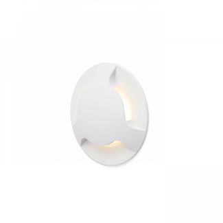 RENDL R12619 KICK III wpuszczana biała 230V LED 1W IP54 3000K