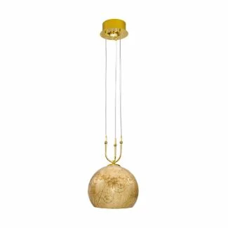 KOLARZ 0392.31+1M.3.ME.AU LUNA lampa wisząca złoto 24K