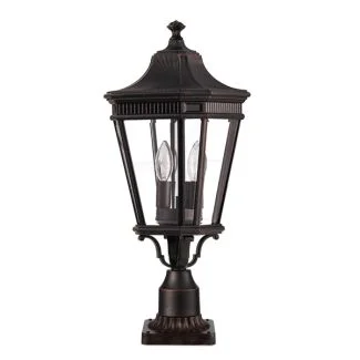 ELSTEAD COTSWOLD LANE FE/COTSLN3/M GB Medium Pedestal Lantern