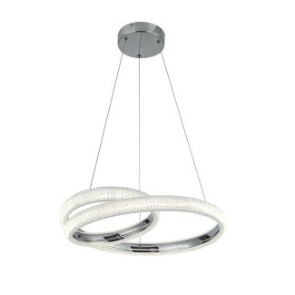 REALITY 337101-06 Auxerre lampa wisząca chrom