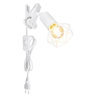 GLOBO 54802WK XARA I lampka klips