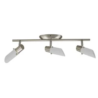CANDELLUX 93-14620 TRENDI LISTWA 3X9W E14 ENERGO NIKIEL MAT