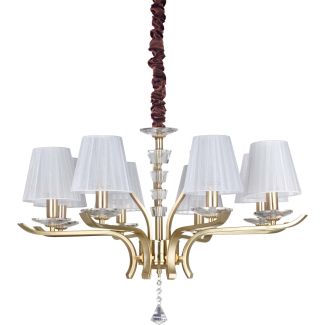 IDEAL LUX PEGASO SP8 OTTONE SATINATO 197739