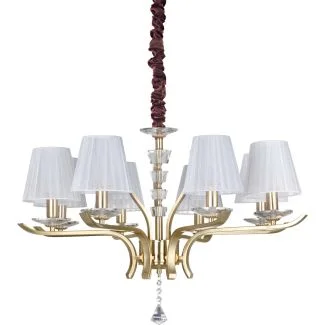 IDEAL LUX PEGASO SP8 OTTONE SATINATO 197739