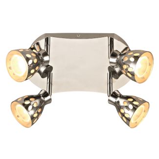 CANDELLUX 98-88102 PARADA PLAFON 4X50W GU10 CHROM