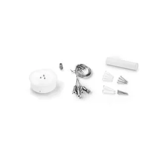 AZZARDO AZ3453 MONZA PENDANT ACCESORY WHITE TECHNICAL BASE WHITE