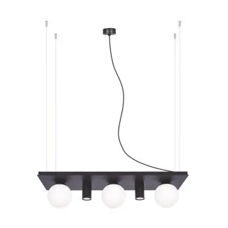 WYPRZEDAŻ ZUMALINE 5555 PLANT SHELF LAMPA WISZĄCA CZARNA/BLACK