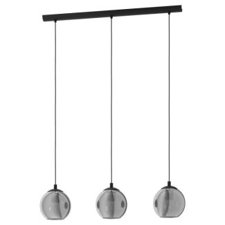 EGLO 98652 LAMPA ARISCANI OPRAWA WISZĄCA HL/3 E27 SCHWARZ/SW-TRANSP.ARISCANI